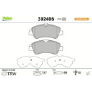 302406 Bremsbelagsatz, Scheibenbremse ESSENTIAL