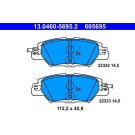 13.0460-5695.2 Bremsbelagsatz, Scheibenbremse
