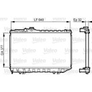 Valeo | Kühler, Motorkühlung | 731716