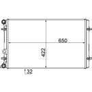 Mahle | Kühler, Motorkühlung | CR 769 000S