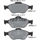 Textar Bremsbelagsatz, Scheibenbremse Q+ 2495201