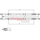 11.5453 Seilzug, Feststellbremse 11.5453 Seilzug, Feststellbremse