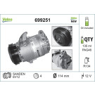699251 Kompressor, Klimaanlage VALEO CORE-FLEX 699251 Kompressor, Klimaanlage VALEO CORE-FLEX