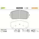Valeo Bremsbelagsatz, Scheibenbremse ESSENTIAL 302550