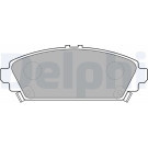 Delphi | Bremsbelagsatz, Scheibenbremse | LP1526