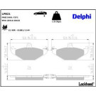 Delphi Bremsbelagsatz, Scheibenbremse LP821