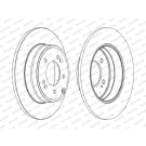 Ferodo | Bremsscheibe | DDF1787C