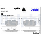 Delphi | Bremsbelagsatz, Scheibenbremse | LP2705