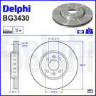 Delphi | Bremsscheibe | BG3430