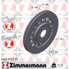 Zimmermann | Bremsscheibe | 440.3137.75