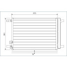 822635 Kondensator, Klimaanlage