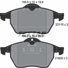 2311502 Bremsbelagsatz, Scheibenbremse Q+ 2311502 Bremsbelagsatz, Scheibenbremse Q+