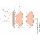 GDB1895 Bremsbelagsatz, Scheibenbremse GDB1895 Bremsbelagsatz, Scheibenbremse