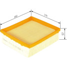 BOSCH F 026 400 056 Luftfilter