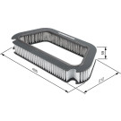 BOSCH 1 987 432 423 Innenraumfilter