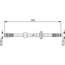 BOSCH | Bremsschlauch | 1 987 481 056
