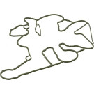 Elring | Dichtung, Steuergehäuse | 444.900