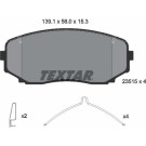 Textar | Bremsbelagsatz, Scheibenbremse | 2351505