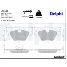 Delphi | Bremsbelagsatz, Scheibenbremse | LP1608