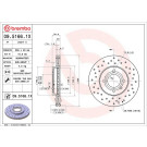 Brembo | Bremsscheibe | 09.5166.1X