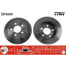 TRW | Bremsscheibe | DF4049