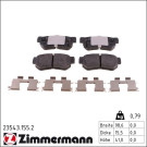 Zimmermann Bremsbelagsatz, Scheibenbremse 23543.155.2