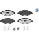 Meyle Bremsbelagsatz, Scheibenbremse MEYLE-PD: Advanced performance and design 025 235 9718/PD