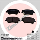 25708.180.1 Bremsbelagsatz, Scheibenbremse