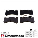 Zimmermann Bremsbelagsatz, Scheibenbremse 25790.160.2