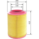 BOSCH F 026 400 072 Luftfilter