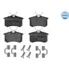 025 209 6117 Bremsbelagsatz, Scheibenbremse MEYLE-ORIGINAL: True to OE.