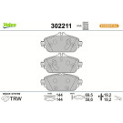 302211 Bremsbelagsatz, Scheibenbremse ESSENTIAL