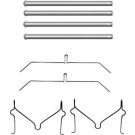 Hella | Zubehörsatz, Scheibenbremsbelag | 8DZ 355 204-551