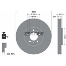 Textar | Bremsscheibe | 92111900