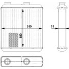 Mahle | Wärmetauscher, Innenraumheizung | AH 81 000P Mahle | Wärmetauscher, Innenraumheizung | AH 81 000P