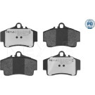 Meyle Bremsbelagsatz, Scheibenbremse MEYLE-PD: Advanced performance and design 025 217 9216/PD