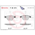 Brembo | Bremsbelagsatz, Scheibenbremse | P 06 074