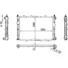 Mahle | Kühler, Motorkühlung | CR 1567 000S