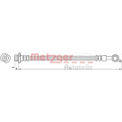 Metzger | Bremsschlauch | 4110850