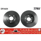 TRW | Bremsscheibe | DF4429