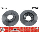 TRW | Bremsscheibe | DF3118