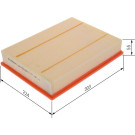 BOSCH F 026 400 099 Luftfilter