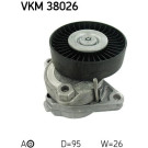 VKM 38026 Riemenspanner, Keilrippenriemen