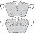 Valeo | Bremsbelagsatz, Scheibenbremse | 302106