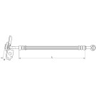 Metzger | Bremsschlauch | 4111054