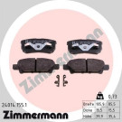 24014.155.1 Bremsbelagsatz, Scheibenbremse