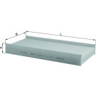 LA 232 Filter, Innenraumluft