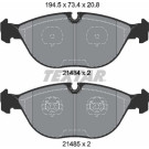 Textar | Bremsbelagsatz, Scheibenbremse | 2148401