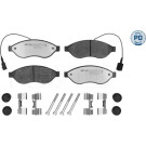 Meyle Bremsbelagsatz, Scheibenbremse MEYLE-PD: Advanced performance and design 025 244 6819-2/PD