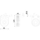 Mahle | Ölkühler, Motoröl | CLC 280 000S